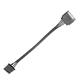 Tragbare 15Pin Stecker Auf Große 4Pin Weibliche 15Pin Power Verlängerung Kabel 1 Zu 2/1 4Pin Kabel Für PC Desktop Festplatten Festplatten Verlängerung