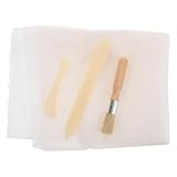 Lurrose Buchbindeset für Buchreparatur Antiker Bücher Buchbindematerialien mit Falzbein Klebstoffpinsel und Reparaturstoff Komplettes Satz für Buchrestaurierung und Zufällige Farbe