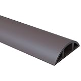 Kabelschutz für den Boden, selbstklebend, weiche PVC-Abdeckung für Zuhause und Büro, verhindert Stolperunfälle