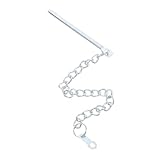 Gatuida Outdoor Sonnenschirm Ersatzkette Metall Pin Fixierkette für Garten Terrasse Gartenschirm Zubehör Vielseitig Kompatibel Einfach zu Ersetzen Langlebig