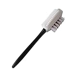 Mehrseitige Schuhbürste – 4-in-1-Sneaker-Reinigungsgerät für die Schuhpflege | Schrubber mit weichen Borsten, ergonomischem Griff und sanfter Polierwirkung zum Waschen von Stoff, Leinwand, Netz und Gu