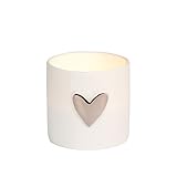 Räder Lichter Herz 2er Set, Silber