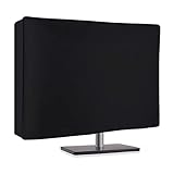 Hsthe Sea Schutzhülle für Monitor, Schutzhülle für PC-Bildschirm, Schutzhülle für LCD/LED/HD-Bildschirm, staubdicht, kompatibel mit Monitoren von 26-30 Zoll, Schwarz