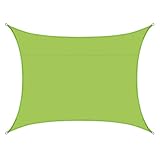 Sonnensegel, wasserdicht, rechteckig, 3 x 4 m, Outdoor-Baldachin für Terrasse, Garten und Hofaktivitäten, UV-Schutz, Markisentuch, Sonnensegel, Abdeckung