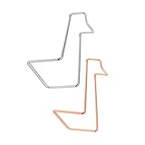 BRIGHTFUFU 2 Stück Moderner Weinflaschenhalter aus Hochwertigem Eisen Stilvolles Flaschenregal für Weinlagerung und Präsentation für Küche Bar Hotel und Wohnräume