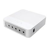 Qtynudy Mini USV Unterbrechungsfreie Stromversorgung 8000mAh Backup-Batterie mit DC 24V 15V 12V/9V/5V Ausgang für Wireless-Router, Modem, Langlebig