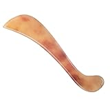 Homoyoyo Gesundheitsförderndes Gua Sha Massageboard aus Weichem Material Schmerzlinderndes Glattes Gesichtsmassagewerkzeug zur Muskelentspannung und Hautpflege Traditionell Handgefertigt