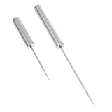 Veemoon Edelstahl Eispickel Satz 14 8 mit Ergonomischem Griff Robuster Eiscrusher für Bar und Küche Kompakter Eiszerkleinerer für Eiswürfel und Cocktails