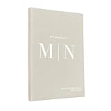 Hochzeitideal Stammbuch der Familie 'Luna' Nr. 310 inkl. Personalisierung (Creme, Klassisch mit 6-Fach Ringmechanik)