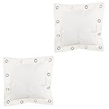 Toddmomy 2 Sets Boxwand Zielsack Boxwand Pad Sparring Boxpads Pad Wandhandschuh Wand Boxpad Für Männer Wandmontage Boxtraining Wandmontage Boxpad Aus Segeltuch Weiß