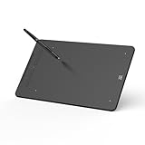 XPPen Deco 01 V3 Grafiktablett, 10x6,25 Zoll, Stift Tablett mit 16K Druckstufen Stift, 60° Neigung, für Fotobearbeitung, Lernen und Arbeiten