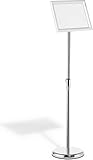 Durable Info-Bodenständer mit Aluminium Klapprahmen A4 479823