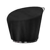 Gartenstuhl-Abdeckungen, Staubschutz für runde Sitze, tiefer Schutz für den Außenbereich | für Terrasse, Rasen, Auffahrt, Balkon, Hof