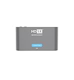 HDSX TV Sound Optimizer HDMI ARC | Gleichmäßige Lautstärke, klare Sprache für TV, Streaming und Gaming | Bester Klang Dank PCM 2.0 | Virtueller 3D-Klang HDSX.360 | PassTHRU für DD5.1, DD+, Atmos