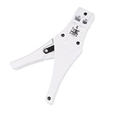 DIYEAH 1 Stück Netzwerkzange Großer Draht Crimpwerkzeug Für Kabelschuhe Mehrzweck Streifen Kabelabisolierer Crimpzangen Für Kabelverbinder Elektrische Abisolierzangen Weiß Pc-kunststoff