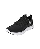 PUMA Damen SOFTRIDE REMI WNS Straßen-Laufschuh, Black Silver White, 42.5 EU