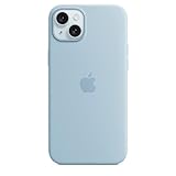 Apple iPhone 15 Plus Silikon Case mit MagSafe – Hellblau ​​​​​​​