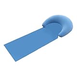 Strandmatte Mit Rückenlehne Faltbare Liegematte Stranddecke Mit Aufblasbarem Kissen Entspannungsunterlage Gartenliege Sonnenmatte Liegematte Für Garten Camping Reise Urlaub