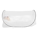 Fliegennetz für Bett, Verstellbares atmungsaktives Babynetz für Bett, ultraleichtes faltbares für besseren Schlaf, Mos- -Netz- , Einzelbett, faltbares -uito-Netz, tragbares