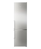 SIEMENS KG39NAIAU, iQ500, Freistehende Kühl-Gefrier-Kombination, Gefrierbereich unten, 363 l, Total noFrost, hyperFresh, extrem leise, LED Beleuchtung, 203 x 60 cm, Gebürsteter Stahl AntiFingerprint