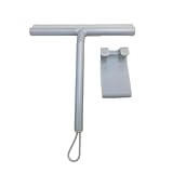 Duschabzieher – Bad-Glasabzieher, Boden- und Spiegelabzieher mit leicht zu reinigen, Abzieher für Duschtür aus Glas, vergrößerter Rasierkopf, Abzieher mit Griff