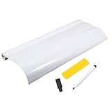 OSALADI 1 Satz Selbstklebende Whiteboard Aufkleber Abwaschbare Tafelfolie für Wände Zubehör Marker Radierer für Kreative Projekte und Zuhause