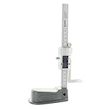 hedue® Digitales Höhenmessgerät - Höhenreißer mit 0-150 mm Messbereich, Höhenmesser zum Einrichten von Sägeblättern und Fräsköpfen
