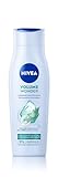 NIVEA Volume Wonder Kräftigendes Shampoo (250 ml), Volumen Shampoo mit Kollagen und natürlichem Bambus-Extrakt, silikonfreies* Haarshampoo für sofortigen Volume Effekt