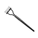 Faltbarer Wimpernkamm, Edelstahl-Zähne Wimpernkamm, Folding Eyelash Combs, Augenbrauen Pinsel, Wimpern Separator, Tragbare Augenbrauenbürste, Schönheitswerkzeug