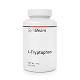 GymBeam L-Tryptophan - Hochdosiert, 500mg der essentiellen Aminosäure, Stimmungs- und Schlafregulator, vegane Kapseln für die natürliche Serotoninproduktion, 90 caps