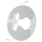 ERINGOGO Massagepflaster Elektrodenpads für Haushaltsgebrauch Wiederverwendbare Selbstklebende Physiotherapiepflaster Geeignet für Gesichtslähmungstherapie Zuhause