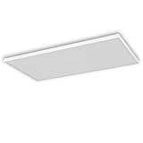 Infrarotheizung Deckenmontage mit Thermostat 860 Watt (119,5x59,5cm), Deckenheizung Infrarot Deckenheizstrahler, APP Fernbedienung Steuerung, Elektroheizung Heizkörper Heizpaneel, Überhitzungsschutz