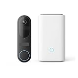 YQVEOT Video Türklingeln, 2K Batterie Video Türklingel 4MP WiFi Video Gegensprechanlage Kabelgebunden/Batterie Power Türklingel Lokale Stora Verschlüsselung