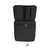 Kinderwagentasche, Kinderwagen Organizer | Kinderwagen Organizer aus wasserdichtem Oxford-Gewebe | Kinderwagen Caddies mit Getränkehalter, Kinderwagen Zubehör für Babywindeln, Schwarz , Se référer au