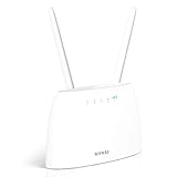 Tenda Router Wi-fi 4G 2.4 Volte 4G06 N300 Tarjeta SIM, 2 Antenas Desmontables, Acceso a Datos y Servicios de Voz Flexible.