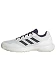 adidas Herren Gamecourt 2.0 Tennis Shoes, core White/core Black/Aurora Plum, 45 1/3 EU
