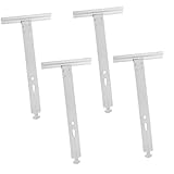 Uonlytech 4 Stück Kleiderbügel Aus Aluminiumlegierung Aufhängungsfedern Für Rollläden Reparatur Von Rollladenfederteilen Vertikale Jalousien Clip-jalousien Verschluss Rostfreier Stahl Silver