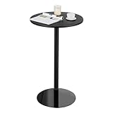 DUANHOZ Sofa-Beistelltisch, Bistro-Kneipentisch für Bar, Esszimmer, Küchenschreibtisch, Stehtisch für Wohnzimmer, Cocktail-Kaffee-Getränketisch, Tresentisch, Beistelltisch für de