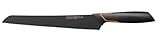 Fiskars Brotmesser, Modernes Design, Gesamtlänge: 35 cm, Qualitätsstahl/Kunststoff, Edge, 1003093
