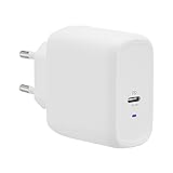 Amazon Basics USB-C-Wandladegerät mit 1 Port, 65 W, GaN, für Laptops, Tablets und Handys mit Stromversorgung, Weiß (Nicht PPS), 5,61 x 2,87 x 5 cm