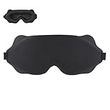 Augenabdeckung zum Schlafen, 3D-konturierte, atmungsaktive Augenbinde, Nachthilfe für Nacht, Zuhause, Reisen, Yoga, Nickerchen, Entspannung