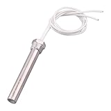 JOFUUM Tauchsieder 120 V, 300 W, Heizelement mit Gewinde 1/2 für den Einsatz in chemischen Geräten und anderen Anwendungen