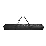 JoyousMall Wasserabweisende Tragetasche für Zeltstangen mit einfachem Zugriff, Doppelreißverschluss und bequemen, gepolsterten Griffen