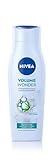 NIVEA Volume Wonder Kräftigendes Shampoo, Volumen Shampoo mit Kollagen und natürlichem Bambus-Extrakt, silikonfreies Haarshampoo für sichtbares Volumen und strahlenden Glanz (250 ml)