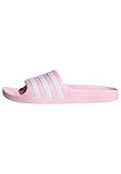 adidas Unisex Kinder Adilette Aqua Slides Kids, Clear Pink / Cloud White / Clear Pink,35 EU