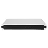 Akozon Hochgeschwindigkeits-USB3.0-externes Optisches Laptop-PC-Laufwerk, Multikompatibler DVD-CD-BD-Disc-Brenner und -Recorder