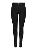 ONLY Damen Onlroyal High Sk Pim600 Noos 15093134 Jeans, Schwarz, EU L/30
