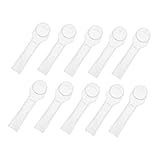 DINHEAROM 12Stücke Transparente Zahnbürstenkopf Abdeckungen Staubdichte Schutzkappen Für Elektrische Zahnbürsten Zubehör Für Hygienische Aufbewahrung Und Schutz Bürstenköpfe