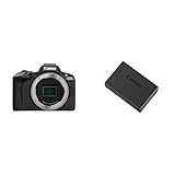 Canon EOS R50 Systemkamera - Spiegellose Kamera & 9967B002 Akku LP-E17, schwarz