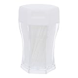 Alipis 200 Stück Kunststoff Doppelkopf Zahnstocher für Zahnzwischenräume Weiche Interdentalbürsten Tragbare Zahnpflege Sticks für Sensible Mundhygiene Unterwegs und Reisegebrauch